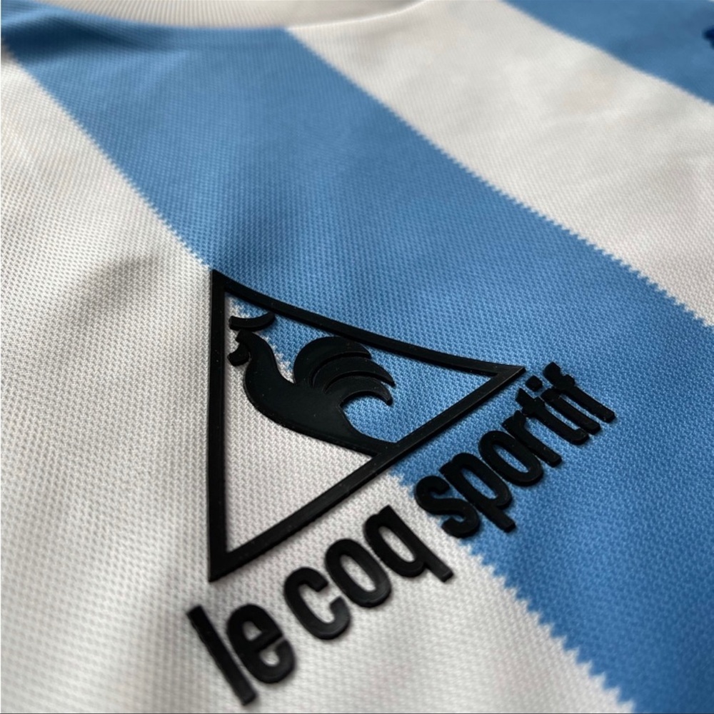 COPY - Diego Maradona Argentina Retro Vintage Home Soccer Jersey - NEW - Men - Picture 9 of 10